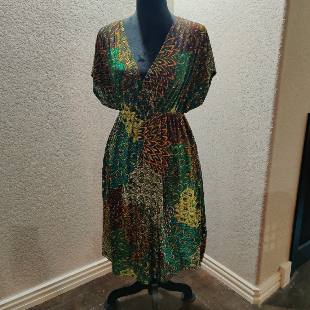 Peacock Sundress